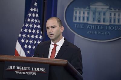 Ben Rhodes, formerly Barack Obama's deputy national security adviser, said President Joe Biden would need to focus on 'conflict resolution' if he wins a second term in office. AFP