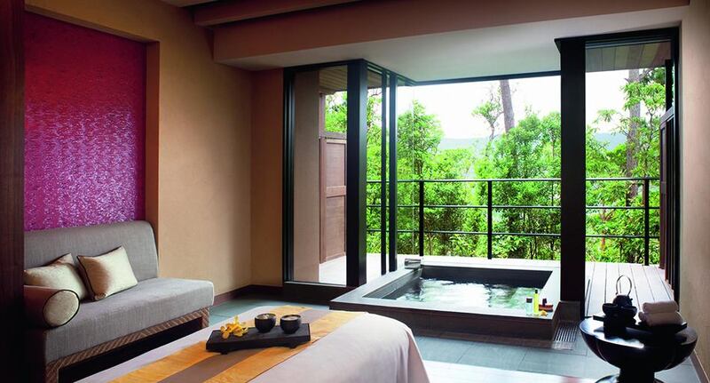 The spa at The Ritz-Carlton, Okinawa, Japan. Courtesy The Ritz-Carlton, Okinawa