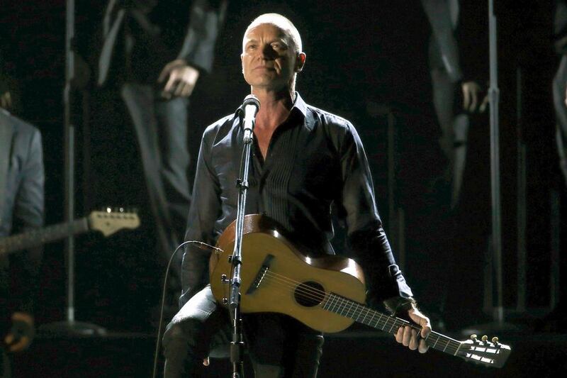 Musician Sting performs The Last Ship onstage. Carlo Allegri / Reuters