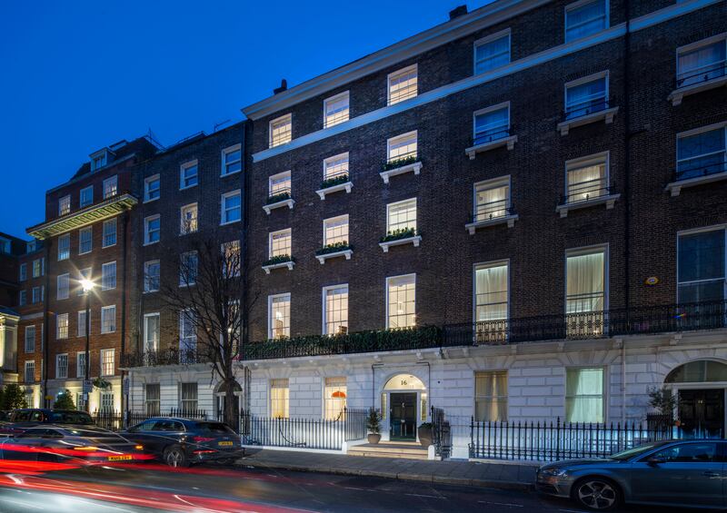Apartment on Devonshire Place – rented for £10,000 per week and available to purchase as well £7.25m.