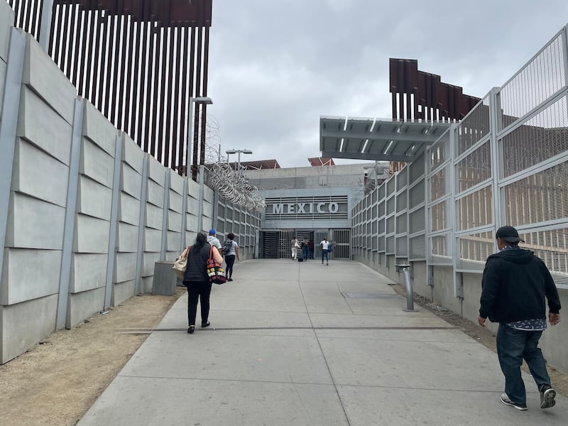 The Mexican border. Sara Ruthven / The National