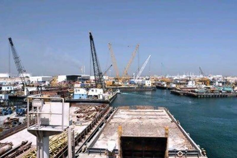 The multimillion-dollar Maritime City is the second free zone in Ras al Khaimah. Courtesy RAK Maritime City