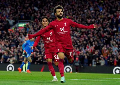 Mohamed Salah has been a star player for Liverpool since joining the club in 2017 and in July signed a three-year contract extension. AP