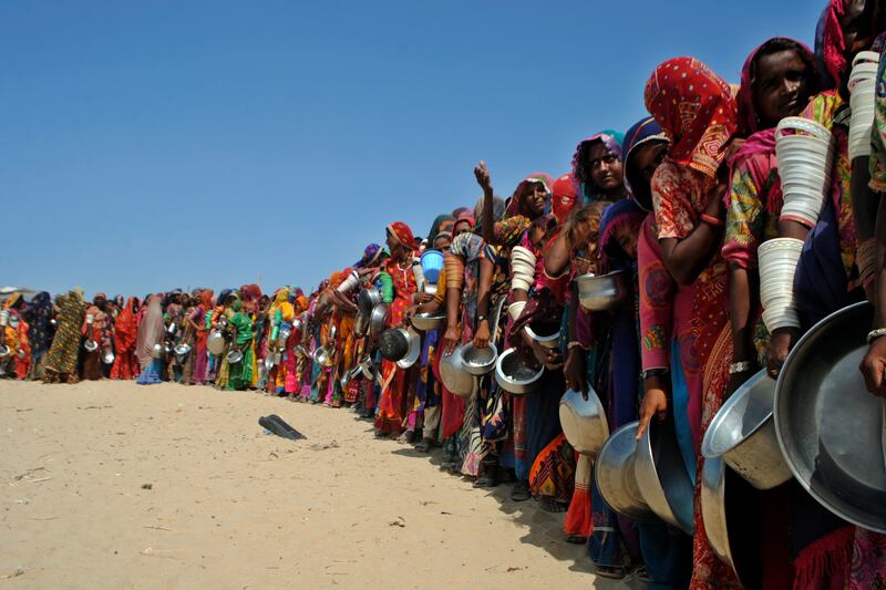 More than 33 million people have been affected by floods in Pakistan. AP