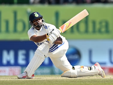 Sarfaraz Khan made a memorable debut for India during the Test series against England. Getty Images