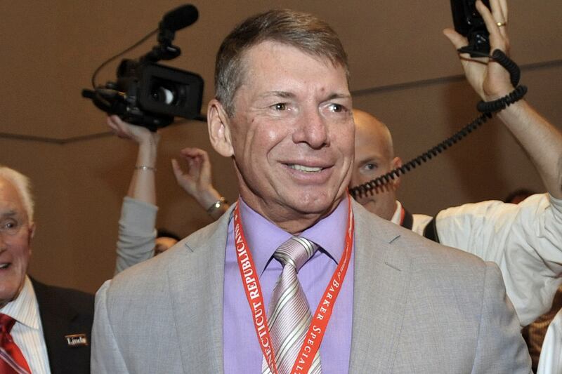 WWE executive chairman Vince McMahon has been served with a subpoena and search warrant from federal agents. AP