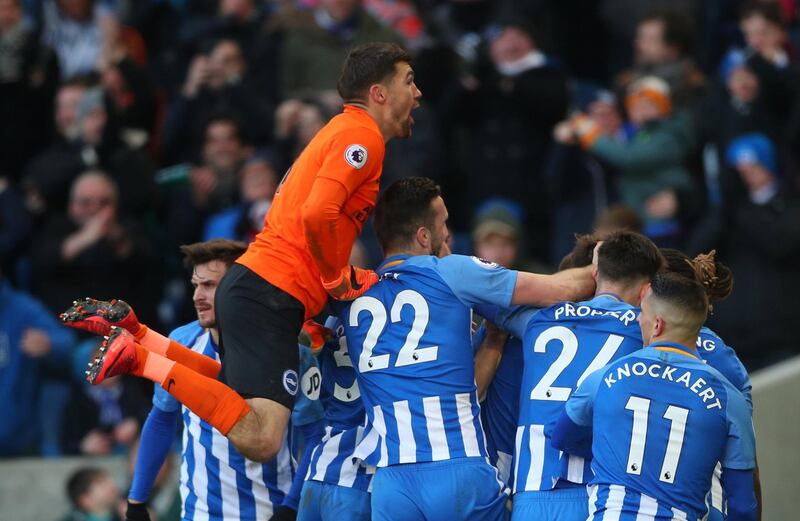 Goalkeeper: Mathew Ryan (Brighton) – While Brighton scored four goals in a top-flight game for the first time since 1981, Ryan’s saves also ensured victory against Swansea. Hannah McKay / Reuters