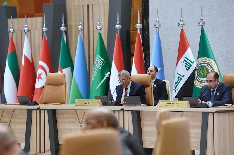 Arab League foreign ministers have held mid-level discussions to discuss short-term measures to bring about an immediate ceasefire in Gaza. SPA