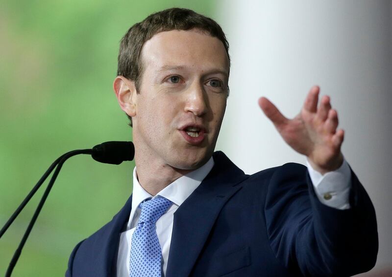 FILE - In this May 25, 2017, file photo, Facebook CEO Mark Zuckerberg delivers the commencement address at Harvard University in Cambridge, Mass. Zuckerberg plans to testify before Congress about the companyâ€™s privacy practices in coming weeks, according to a person familiar with the matter. This person spoke on the condition of anonymity because they were not authorized to speak publicly. Separately, Facebook announced a privacy settings makeover on Wednesday, March 28, 2018. (AP Photo/Steven Senne, File)