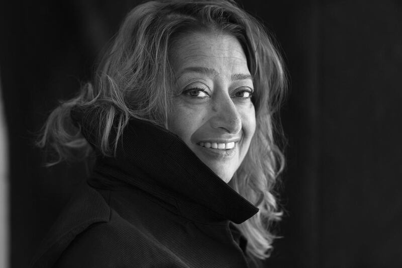 Zaha Hadid. Photo by Brigitte Lacombe