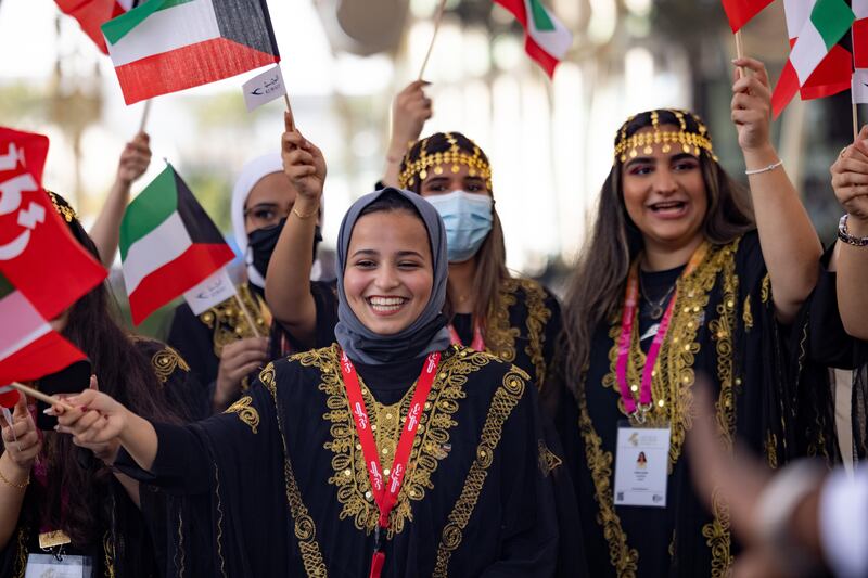 Kuwait National Day Celebrations get under way at Expo 2020 Dubai. Photo by Walaa Alshaer / Expo 2020 Dubai