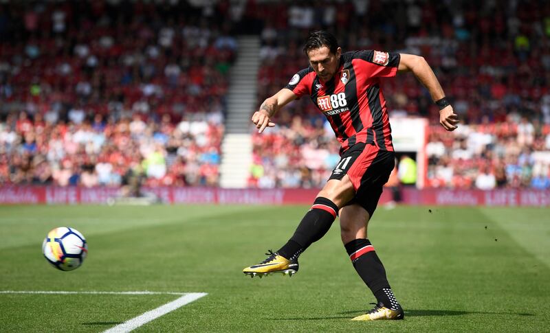Left-back: Charlie Daniels (Bournemouth) – Scored arguably the goal of his life and did not deserve to end up on the losing side against Manchester City. Dylan Martinez / Reuters