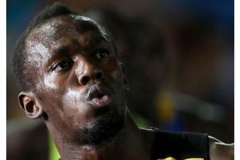 Usain Bolt. Getty Images
