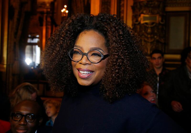 Oprah Winfrey has been honoured with a Dubai Star. AP