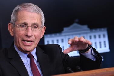 Anthony Fauci has backtracked since criticising the British announcement approving the Pfizer vaccine. AFP