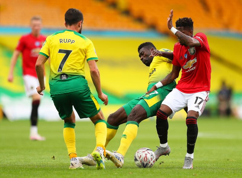 Alexander Tettey – 5. Like the rest of the Norwich midfield, had a difficult night when his team barely had  the ball. Played his part in keeping Norwich hard to break down. EPA
