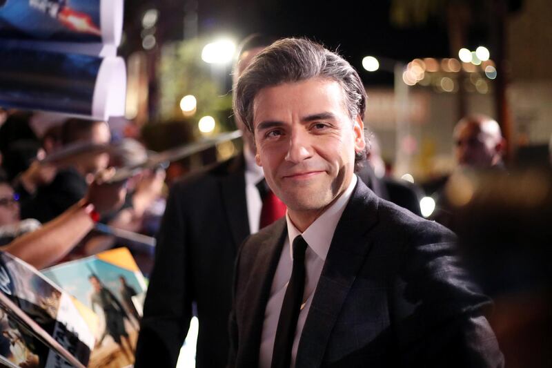 HOLLYWOOD, CALIFORNIA - DECEMBER 16: Oscar Isaac attends the Premiere of Disney's "Star Wars: The Rise Of Skywalker" on December 16, 2019 in Hollywood, California.   Rich Fury/Getty Images/AFP