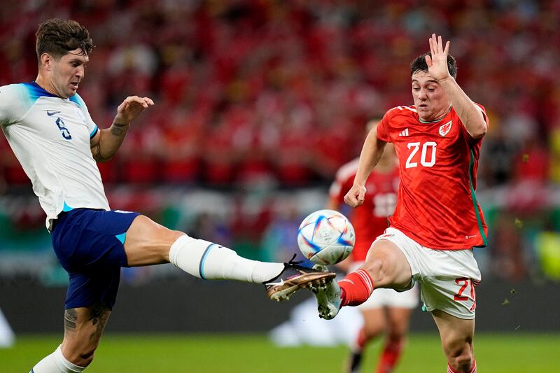 Daniel James – 4. Brought in on the right side of attack to provide killer pace on the counter, but Wales were unable to get him into the game. Frustration crept into his performance and he picked up a booking for a late foul on Stones. Came close with a curling cross-shot early in the second half. AP Photo