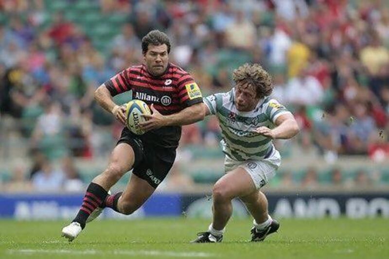 The next time Schalk Brits of Saracens, left, has his try attempt come up close, Max Lahiff and his London Irish teammates can hope the television match official has a clearer view.