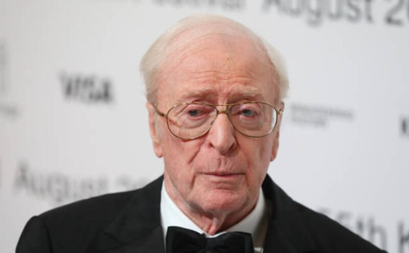 Michael Caine at the 55th Karlovy Vary International Film Festival on August 20, 2021, in Karlovy Vary, the Czech Republic. Getty