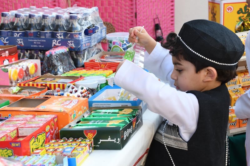 Children look forward to Haq Al Laila every year. All photos: Hessa Al Najjar