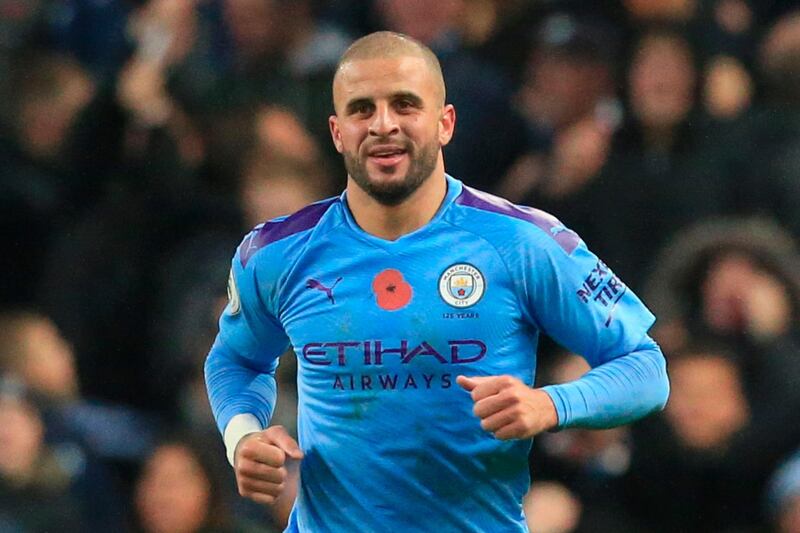 Right-back: Kyle Walker (Manchester City) – The man who, more than anyone else, turned a loss to Southampton into a win with an assist and a winner. An excellent attacking display. AFP