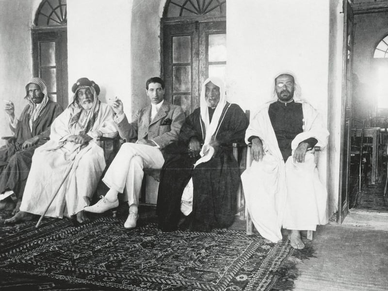 Jacques Cartier with merchant families in Bahrain. Photo: Francesca Cartier Brickell