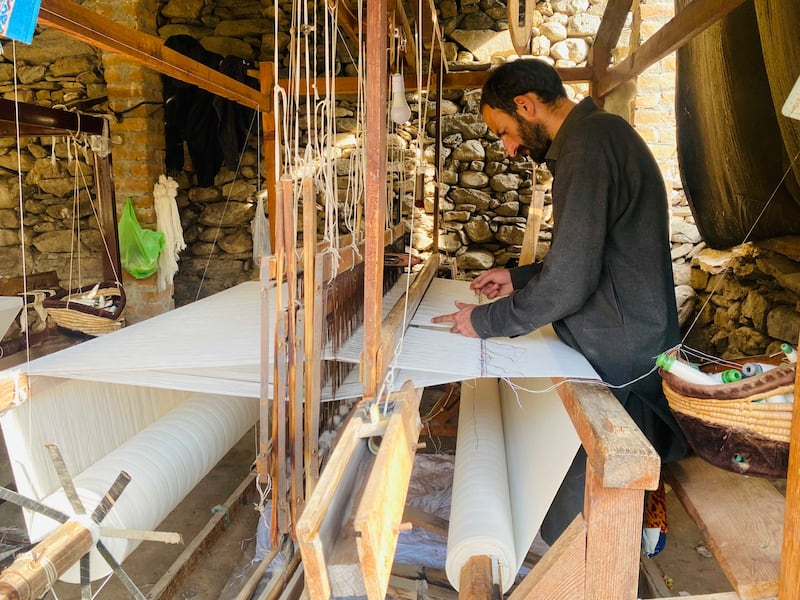 Ali weaving in the small town with a population of only 25,000
