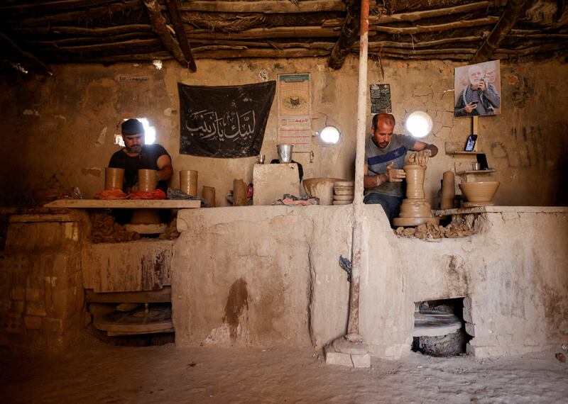 Pottery has deep roots in Iraq, where ancient civilisations relied on it for cooking pots and jugs to keep water cool
