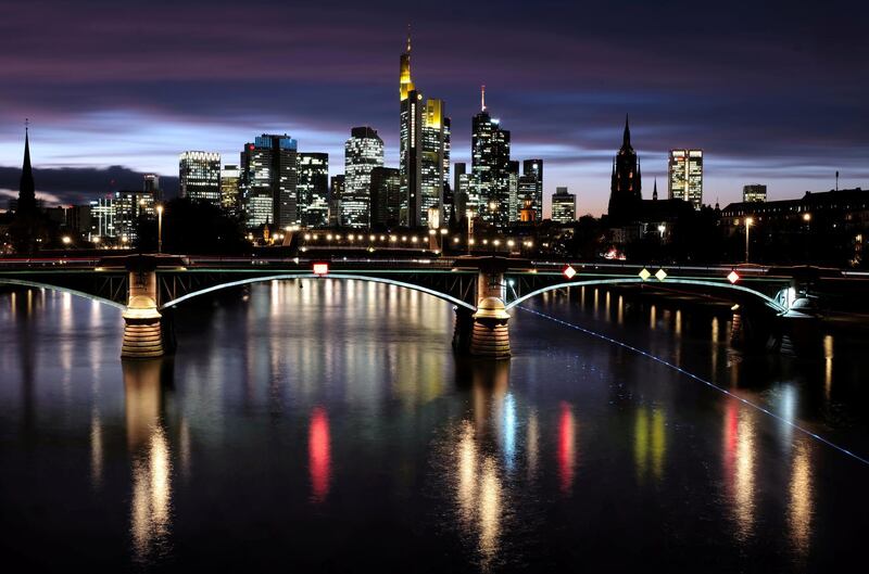 Areas across Germany, including Frankfurt (pictured), are inviting those with no legal status to attend embassy hearings to be deported. REUTERS/Kai Pfaffenbach