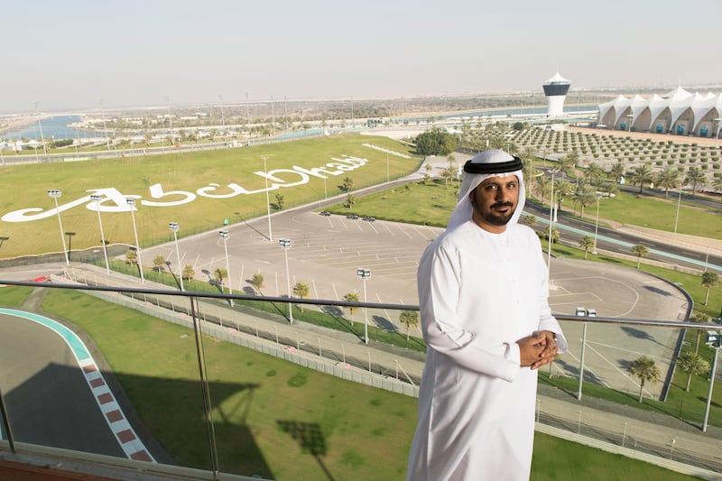 Yas Marina Circuit chief executive Al Tareq Al Ameri says he and his team are working hard to ensure racegoers and fans watching at home 'have the very best F1 experience'. Courtesy Seven Media