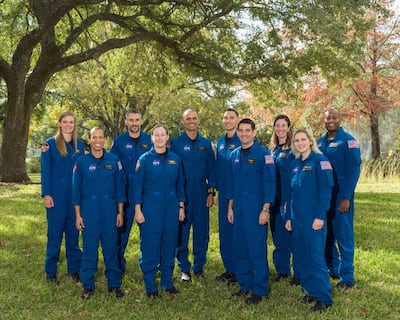 Nasa's new class of astronaut candidates. Photo: Nasa