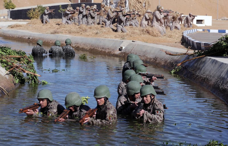 The four-year course includes military drills.