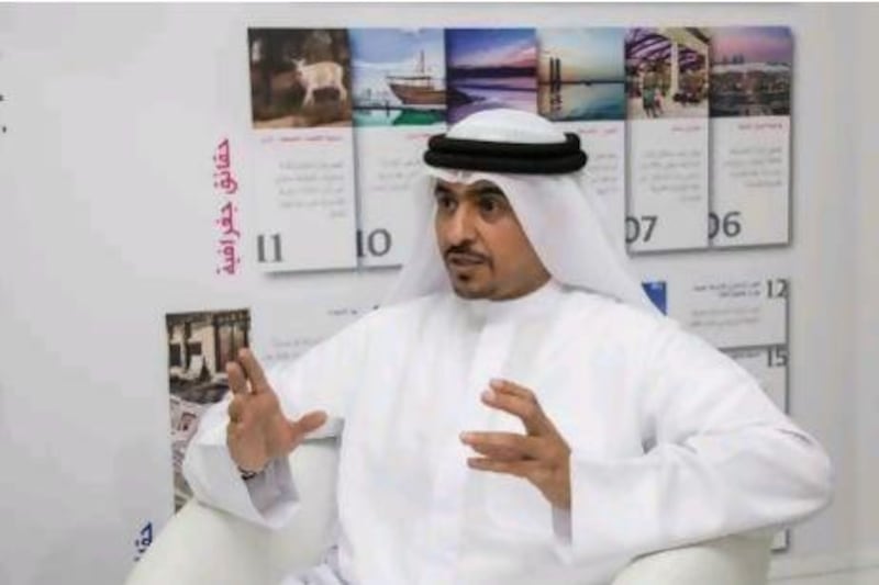 Ahmed Al Amri says he has already started working on next year’s fair. Courtesy Sharjah International Book Fair