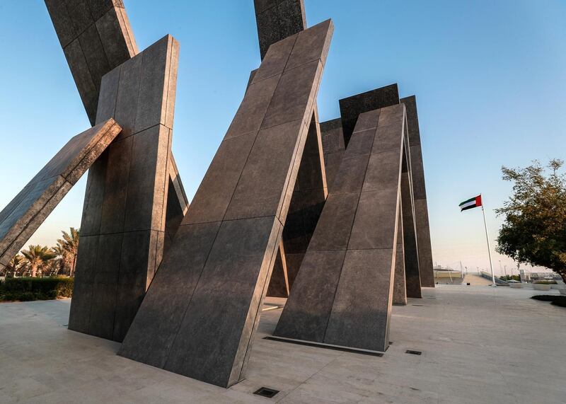 Abu Dhabi, March 22, 2018.  The National private tour of Wahat Al Karama.
Victor Besa / The National