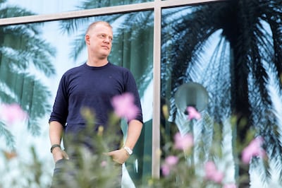 DUBAI, UNITED ARAB EMIRATES - OCTOBER 18, 2018. 

David Hanson has lived 13 years plus in Dubai and is now General Manager at IMAX Private Theatre. He freely admits he has made ���every money mistake you can in the UAE��� invested in high fee policies from financial advisers, bought off-plan before the crash, bought a brand-new sports car���. He had an epiphany after reading up more on personal finance literature and doing his MBA and is now ���very nearly��� financially independent, despite having two young children. 

(Photo by Reem Mohammed/The National)

Reporter: Suzanne Locke
Section:  BZ