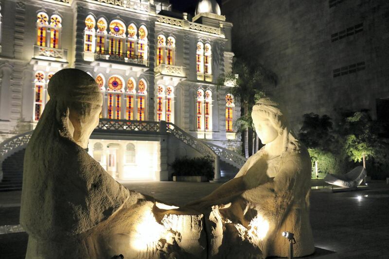 The Sursock Museum, which was heavily damaged by the Beirut blast, has partially reopened and its activities resumed on site. Courtesy Sursock Museum