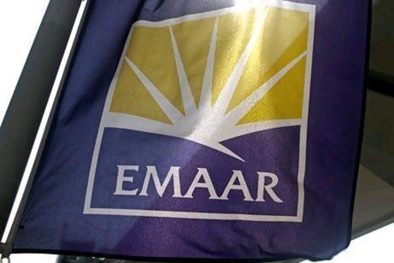 Emaar Properties declined 1.3 per cent to Dh2.95.