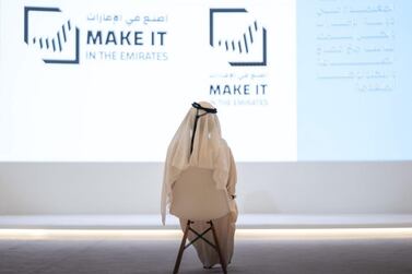 Sheikh Mohammed bin Rashid, Vice President and Ruler of Dubai, launches the new manufacturing strategy for the UAE. Dubai Media Office