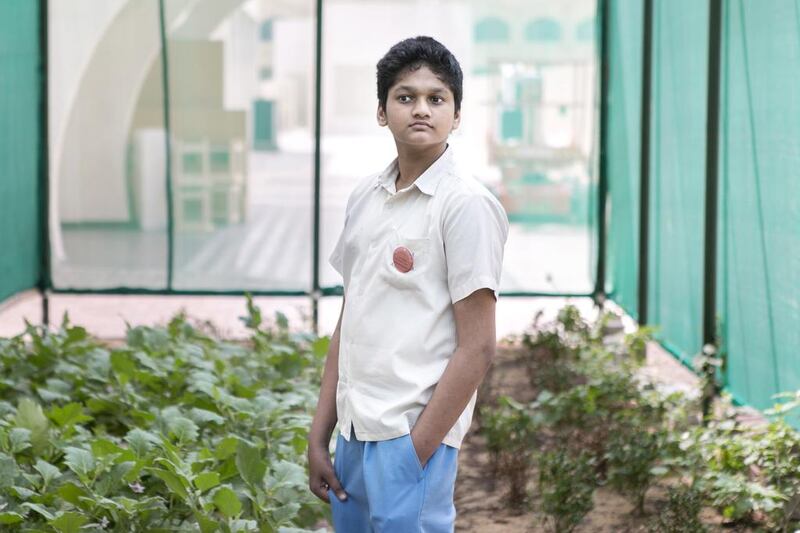 Adel Abdullah, 16, one of the students who benefits from Al Noor’s initiative.