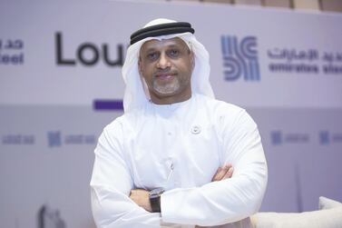 Emirates Steel chief executive Saeed Al Remeithi said the industry would be impacted by a slowing construction sector and protectionism in 2019. Leslie Pableo/ The National.