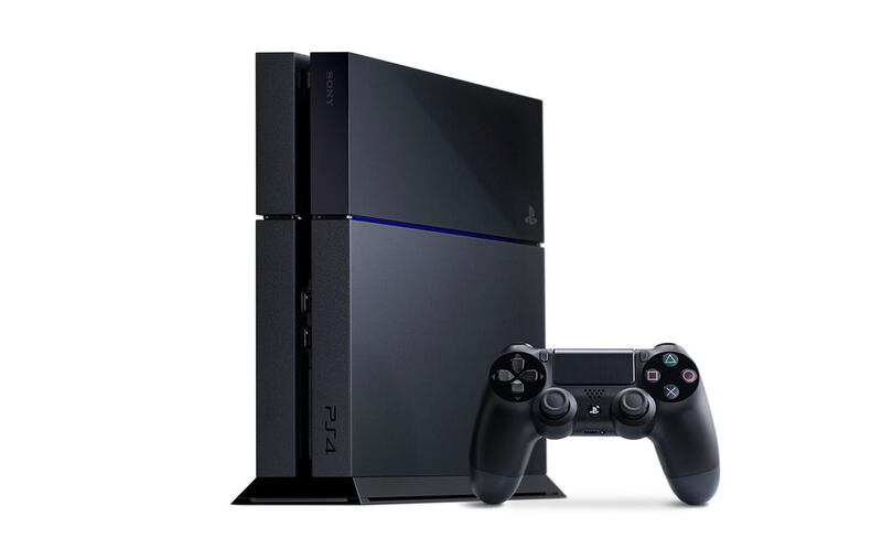 A handout photo of PlayStation 4, unveiled for the first time by Andrew House, President and Group CEO, Sony Computer Entertainment Inc., at the PlayStation E3 press conference in Los Angeles.  (PRNewsFoto/Sony Computer Entertainment America LLC)