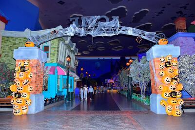 Warner Bros World Abu Dhabi is all decked up for Halloween.