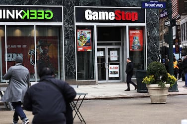 The stock price of the videogame retailer increased 700% in the past two weeks due to amateur investors. AFP
