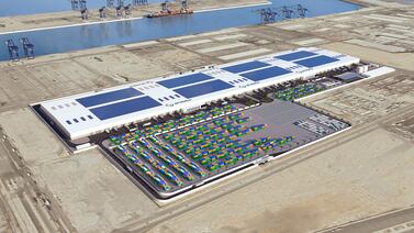 Jeddah Logistics Park, which will be developed in two phases, is scheduled to become operational by the second quarter of 2025. Photo: DP World
