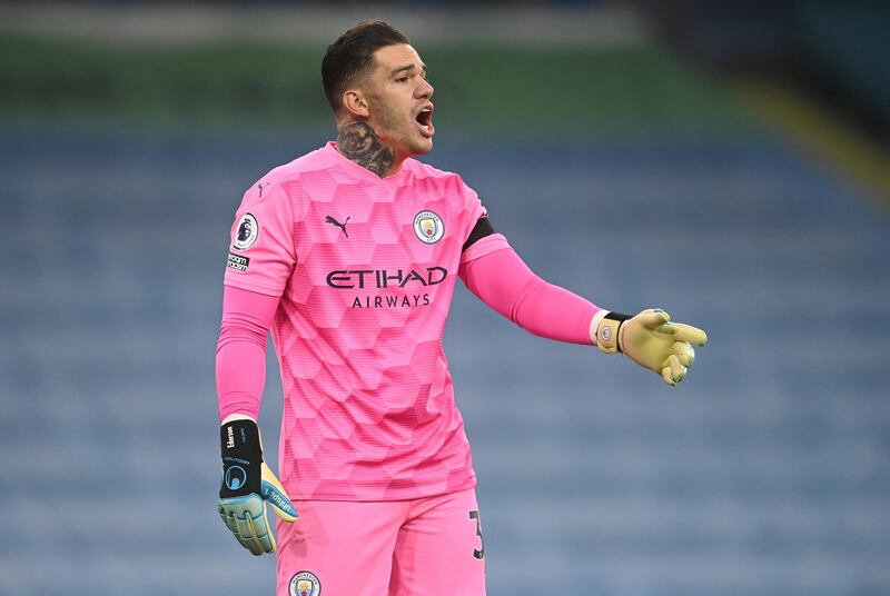 MANCHESTER CITY RATINGS: Ederson - 7. Impressive alertness to beat Wood to a through-ball – then not handle outside his box – given how underemployed he was in the first half. Smart save from Rodriguez in the second. Reuters