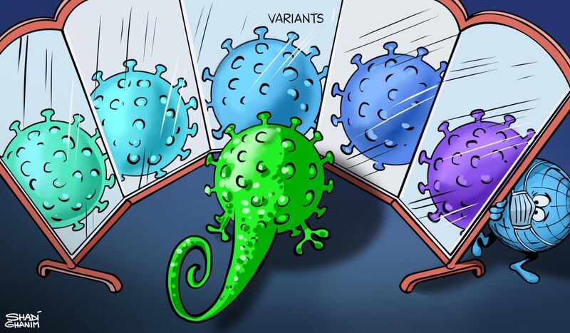 Shadi Ghanim's take on the surge of coronavirus variants around the world