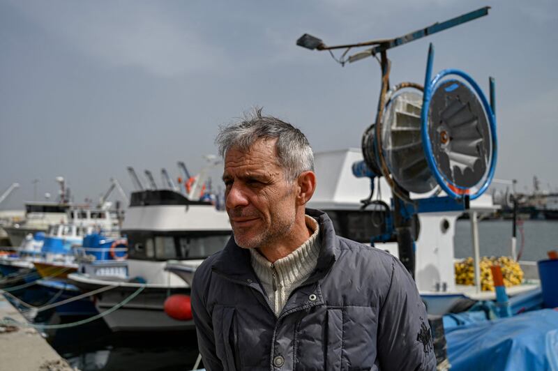 Fisherman and boat owner Ahmet Tarlaci, 55, describes the mine spotted near Rumelifeneri: 'It was large, like half a barrel. We watched from above there, the [special Turkish Navy] units neutralised it.'