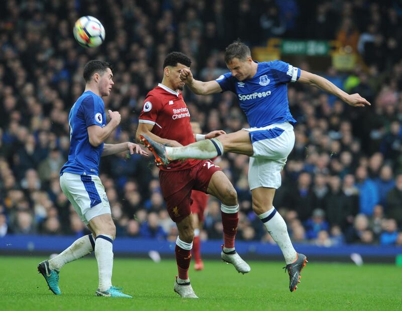 Centre-back:  Phil Jagielka (Everton) – The captain led by example with some excellent defending to ensure that Everton claimed a point in an uneventful Merseyside derby. Rui Vieira / EPA