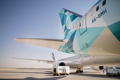 Only a Boeing 787 is currently operated as part of Etihad's Greenliner Programme. Photo: Etihad